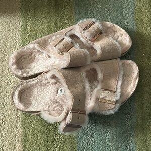 Fuzzy Birkenstock size 41